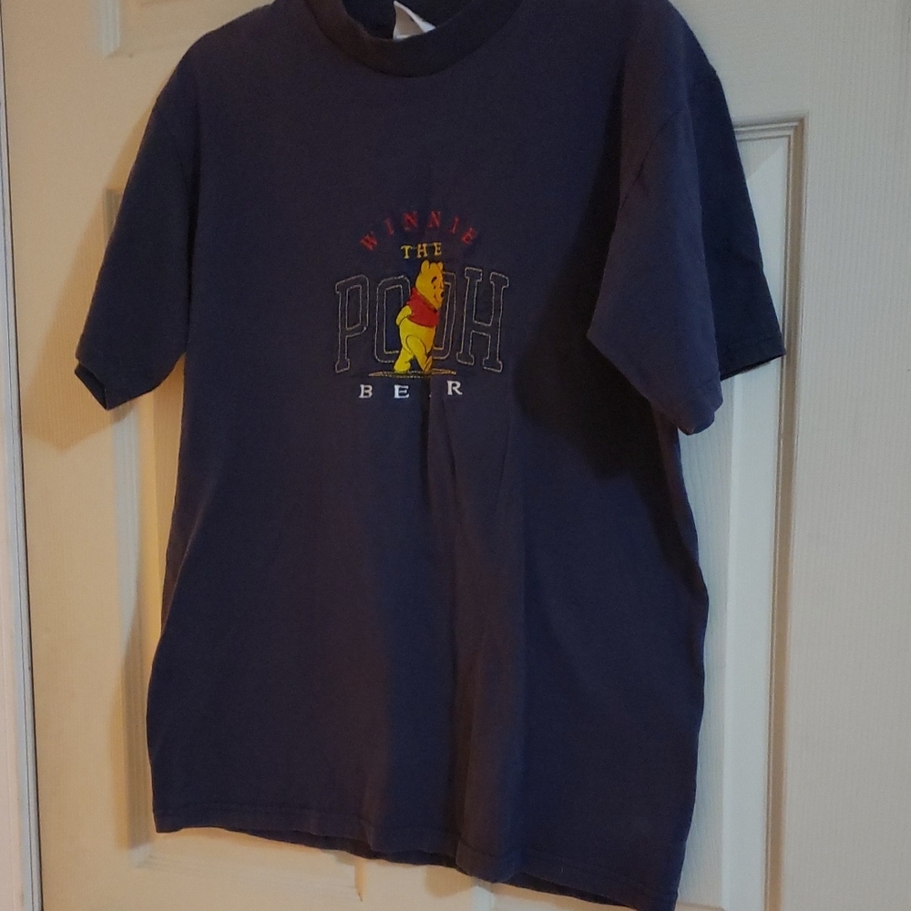 Must Bundle 2+ @ $5 Each Winnie the Pooh Navy T-Shirt Size M